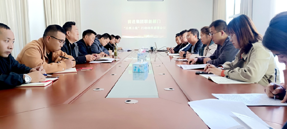 游艇会yth0008集团召开职能部门“三抓三促”行动动员部署会议