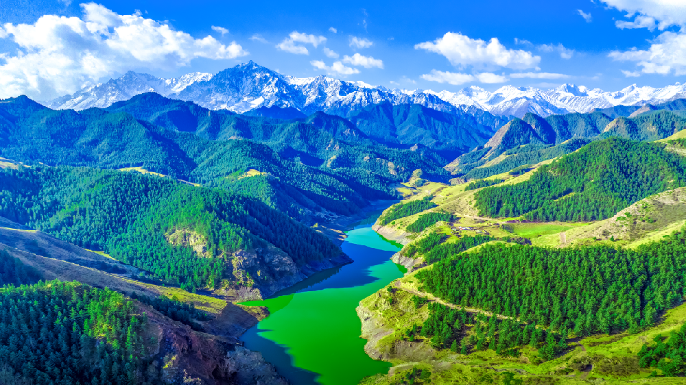 祁连山，雄浑壮美的金色牧场