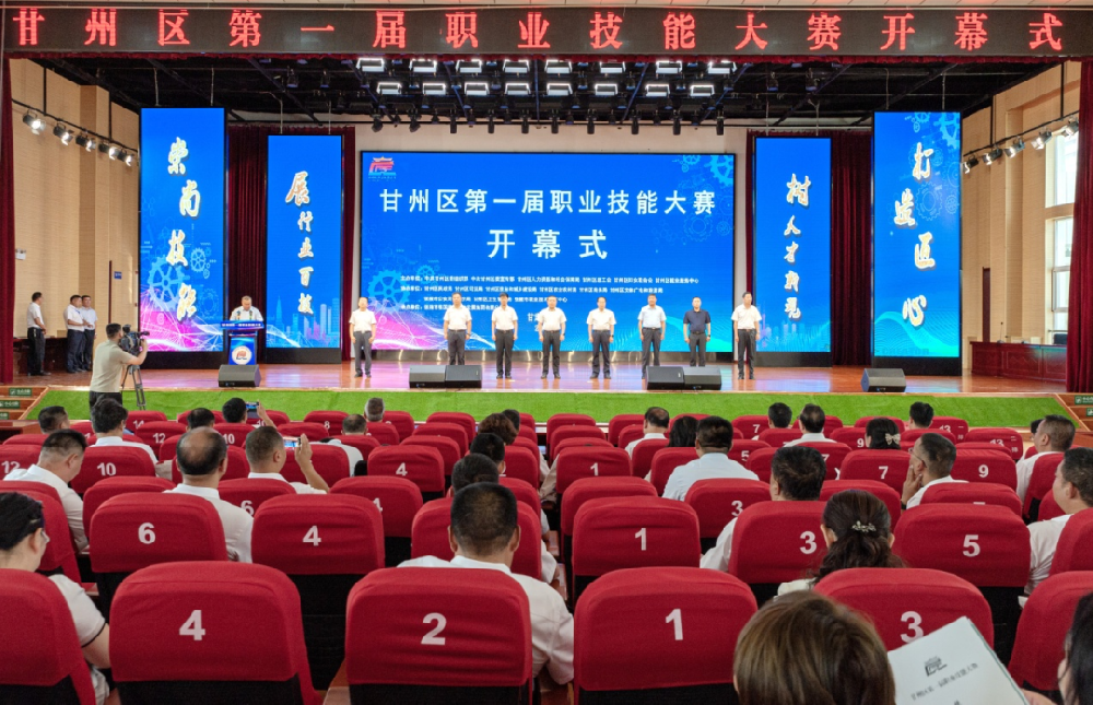 游艇会yth0008集团在甘州区第一届职业技能大赛上获得2个第一名
